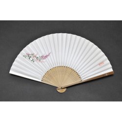 画像2: ＜琳風扇＞　手描き 月に萩図