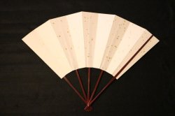 画像2: 青楓図　（ごま竹扇子立・紙箱入）