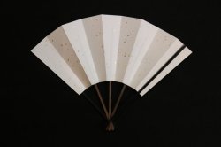 画像2: 手描き　富士山図　（ごま竹扇子立・紙箱入）