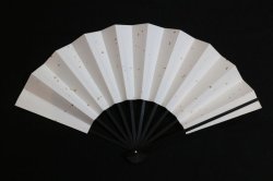 画像2: 二羽鶴図　（ごま竹扇子立・紙箱入）