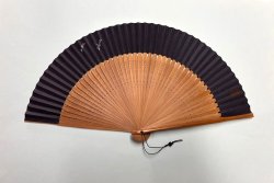 画像2: ＜琳風扇＞　手描き ススキにとんぼ図