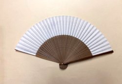 画像2: ＜琳風扇＞手描き　燕子花図