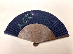 画像1: ＜琳風扇＞手描き　萩図