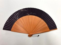 画像1: ＜琳風扇＞　手描き 竹笹図