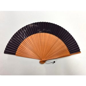 画像: ＜琳風扇＞　手描き 竹笹図