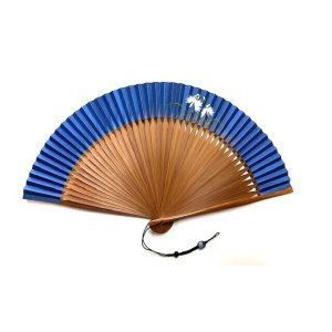 画像: ＜琳風扇＞　手描き サギ草図