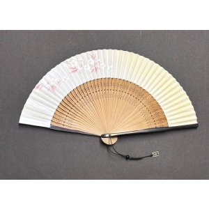 画像: ＜琳風扇＞　手描き 桜花図