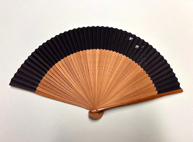 画像2: ＜琳風扇＞　手描き 浜千鳥図