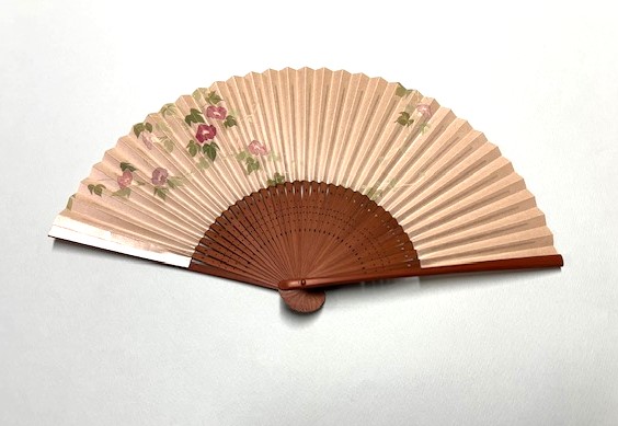 画像1: ＜琳風扇＞朝顔図