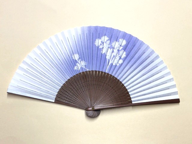 画像2: 菊　扇子入セット