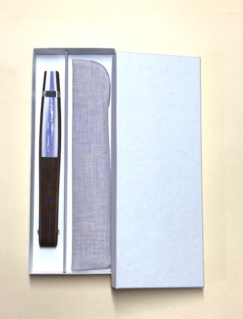 画像1: 菊　扇子入セット