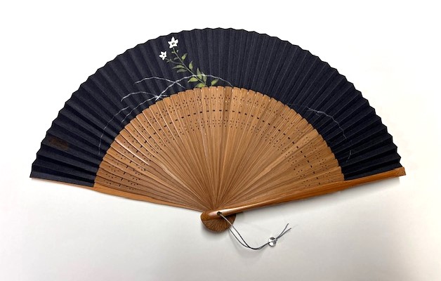 画像2: ＜琳風扇＞　手描き 武蔵野図